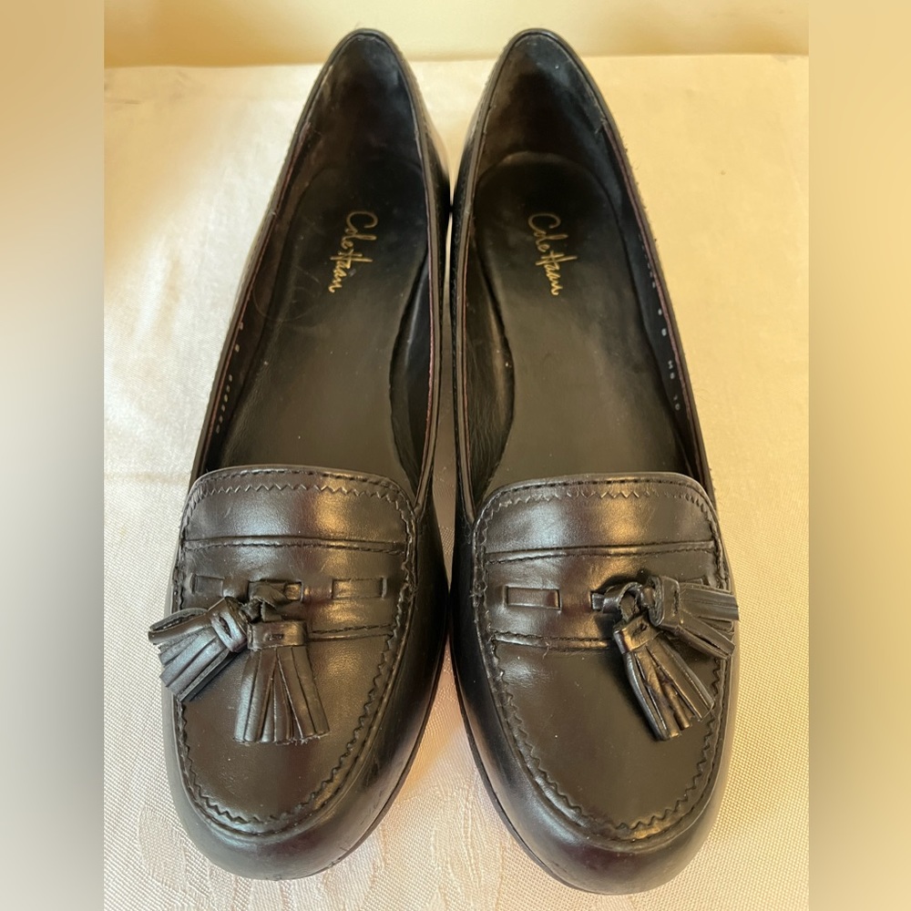 Cole Haan Black Dress Loafer 8B